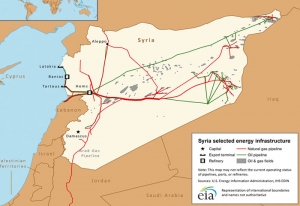 Terrorist act sabotaged Syrian gas pipeline